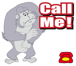 Mr.GORILLA MAN sticker #7093510