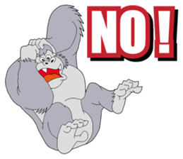 Mr.GORILLA MAN sticker #7093512