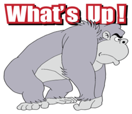 Mr.GORILLA MAN sticker #7093514