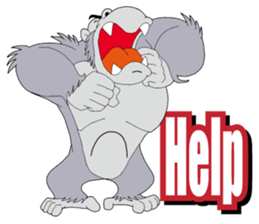 Mr.GORILLA MAN sticker #7093516