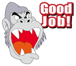 Mr.GORILLA MAN sticker #7093518