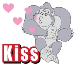 Mr.GORILLA MAN sticker #7093519