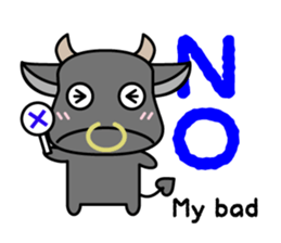 Japanese black beef 100% -English ver.- sticker #7094323