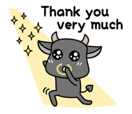 Japanese black beef 100% -English ver.- sticker #7094325