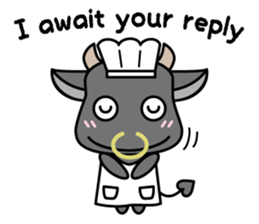 Japanese black beef 100% -English ver.- sticker #7094328