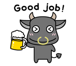 Japanese black beef 100% -English ver.- sticker #7094338