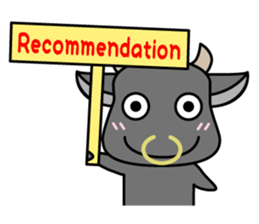 Japanese black beef 100% -English ver.- sticker #7094344