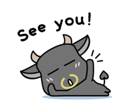 Japanese black beef 100% -English ver.- sticker #7094349