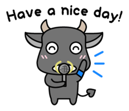 Japanese black beef 100% -English ver.- sticker #7094350