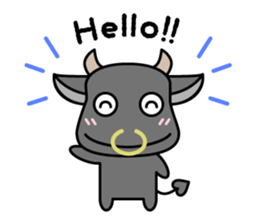 Japanese black beef 100% -English ver.- sticker #7094353