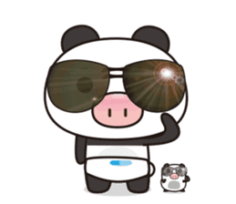 Pig Bunny Baby & Pig Bear III(True love) sticker #7094639