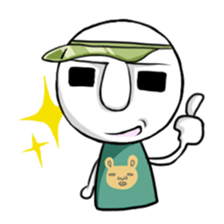 Round organisms sticker #7095241