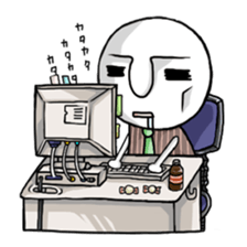 Round organisms sticker #7095259