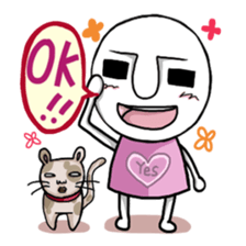 Round organisms sticker #7095277