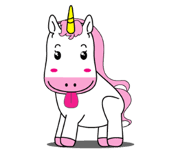 Unicorn is always single minded person. sticker #7095962