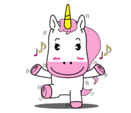 Unicorn is always single minded person. sticker #7095970