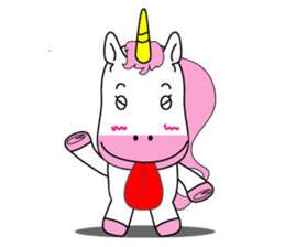 Unicorn is always single minded person. sticker #7095972