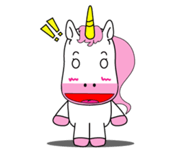 Unicorn is always single minded person. sticker #7095979