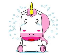 Unicorn is always single minded person. sticker #7095980