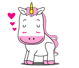 Unicorn is always single minded person. sticker #7095994