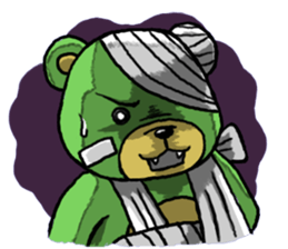 complete recovery of six months bear sticker #7096957