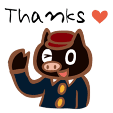 Kuroton(English version) sticker #7096980