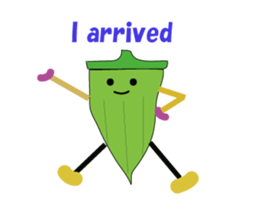 okra sticker #7097067