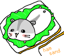 The hamster 2 sticker #7097499