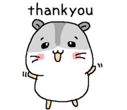 The hamster 2 sticker #7097502