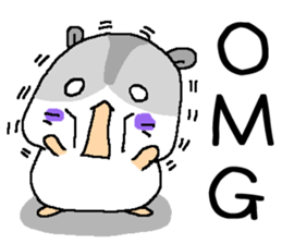 The hamster 2 sticker #7097504