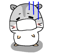 The hamster 2 sticker #7097511