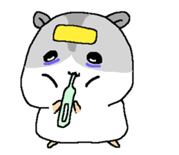 The hamster 2 sticker #7097512