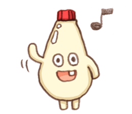 Mayonnaise and friend Sticker sticker #7098040