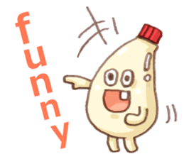 Mayonnaise and friend Sticker sticker #7098042