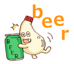 Mayonnaise and friend Sticker sticker #7098052