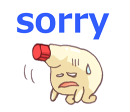 Mayonnaise and friend Sticker sticker #7098054