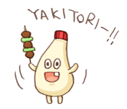 Mayonnaise and friend Sticker sticker #7098059