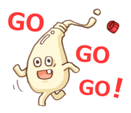 Mayonnaise and friend Sticker sticker #7098061