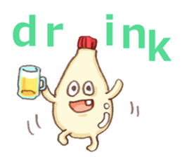 Mayonnaise and friend Sticker sticker #7098066