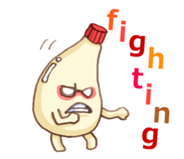 Mayonnaise and friend Sticker sticker #7098067