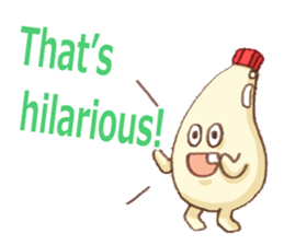 Mayonnaise and friend Sticker sticker #7098074