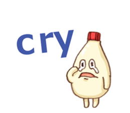 Mayonnaise and friend Sticker sticker #7098078