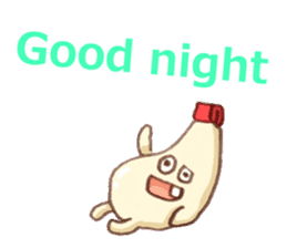 Mayonnaise and friend Sticker sticker #7098079