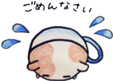 Tea  cup  and  hamster. sticker #7098237
