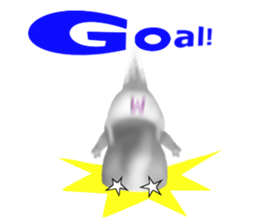 Active tapir. sticker #7098326