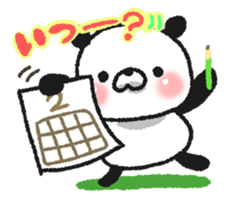 Very easy to use panda sticker #7098723