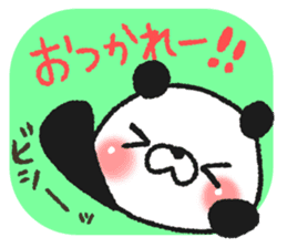 Very easy to use panda sticker #7098735