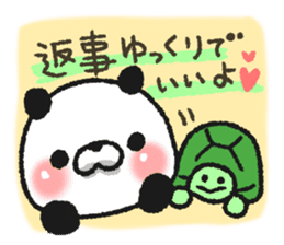 Very easy to use panda sticker #7098737