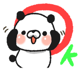 Very easy to use panda sticker #7098747