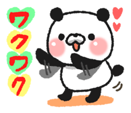 Very easy to use panda sticker #7098752